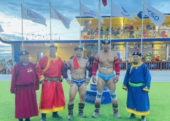 Улсын харцага Төрөөгийн БААСАНХҮҮ төрөлх сумынхаа түүхт ойд түрүүллээ