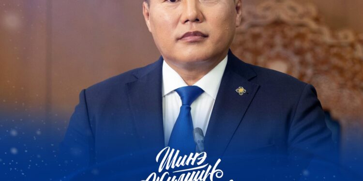 О.ЦОГТГЭРЭЛ гишүүний шинэ оны мэндчилгээ