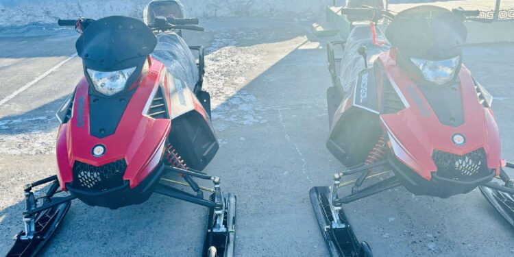 Хилийн цэргийн 0245-р анги 2ш цасны мотоциклтой боллоо