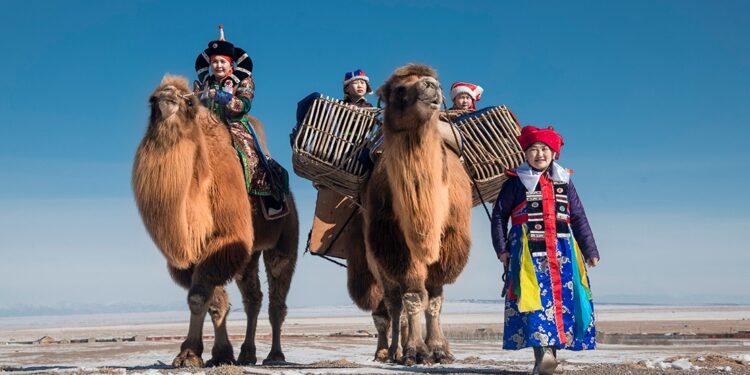 Сүрлэг тэмээдтэй ганган өвөл