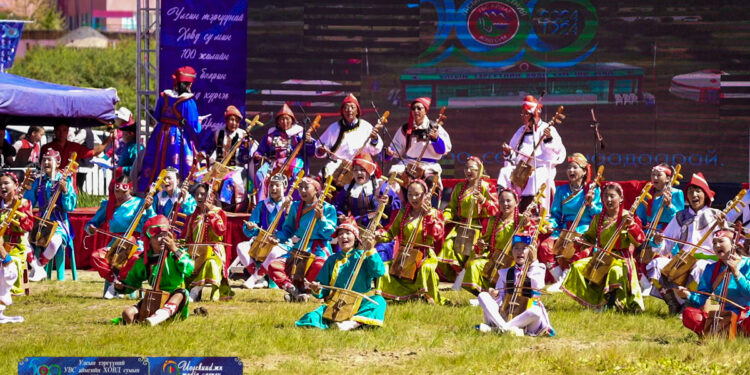 ХОВД СУМЫН 100 ЖИЛИЙН ОЙН НЭЭЛТИЙН ЦОМОГ