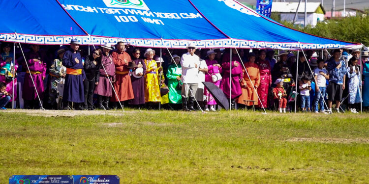 ХОВД СУМЫН 100 ЖИЛИЙН ОЙН НЭЭЛТИЙН ЦОМОГ