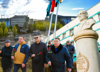 УВС АЙМГИЙН УДИРДЛАГУУД НУТГИЙН ЭРХЭМ ХҮМҮҮН МАРШАЛ Ю.ЦЭДЭНБАЛЫН ХӨШӨӨНД ХҮНДЭТГЭЛ ҮЗҮҮЛЛЭЭ