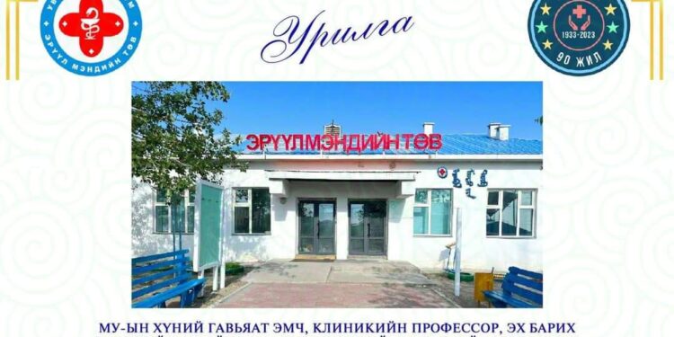 ГАВЬЯАТ ЭМЧ Р.БАДАРЧИЙН НЭРЭМЖИТ ТЭС СУМЫН ЭРҮҮЛ МЭНДИЙН ТӨВ