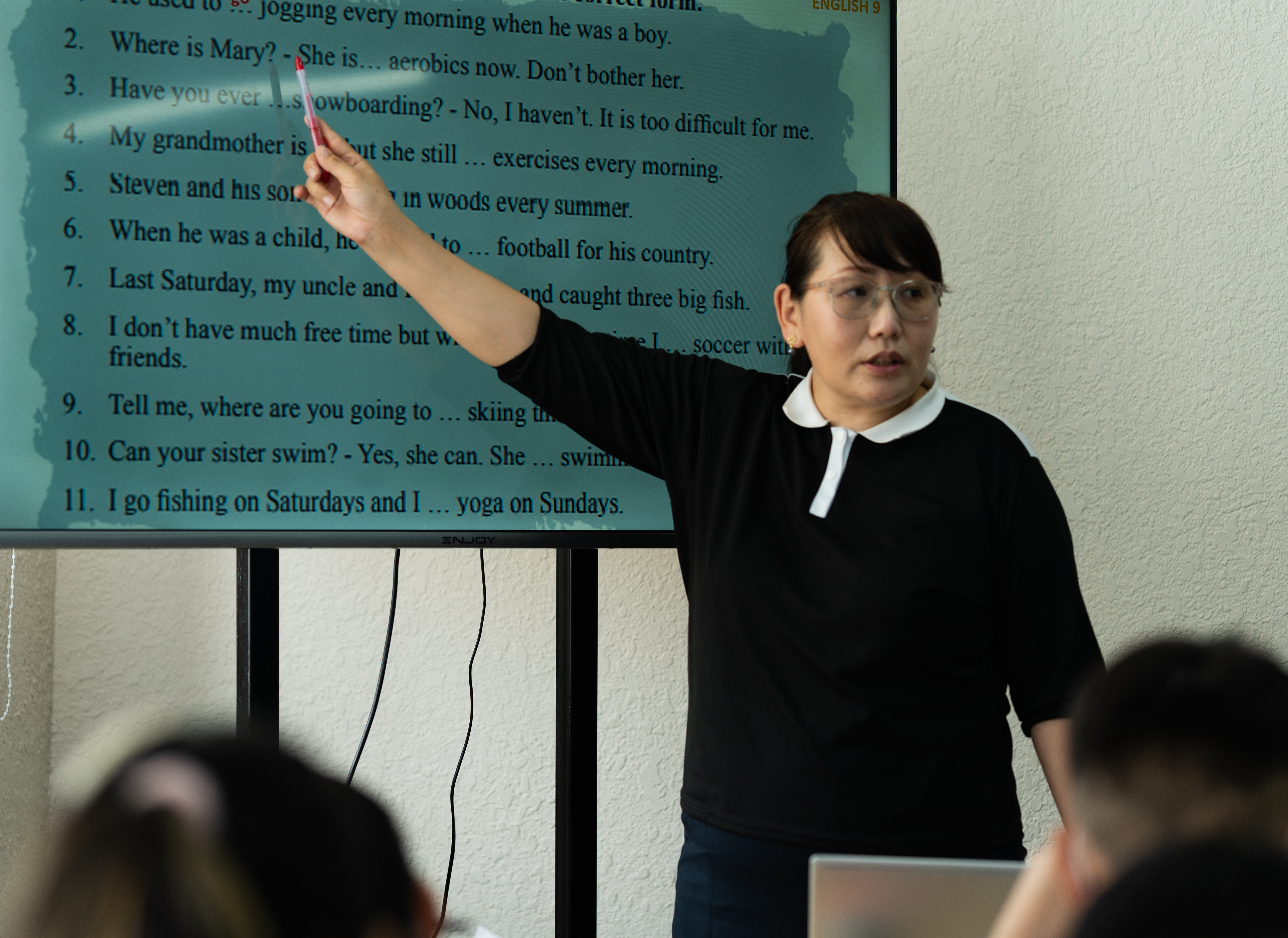 Анхны англи хэлний багш Д.ГАНЦЭЦЭГ