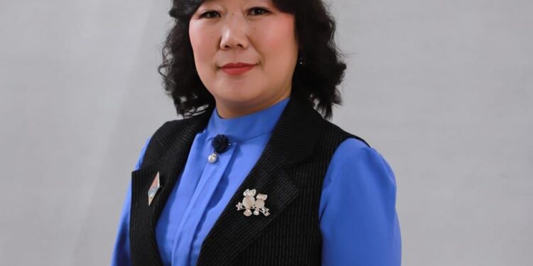 Цагаанхайрхан сумын цэцэрлэгийн эрхлэгч Н. Нарангэрэл талархал