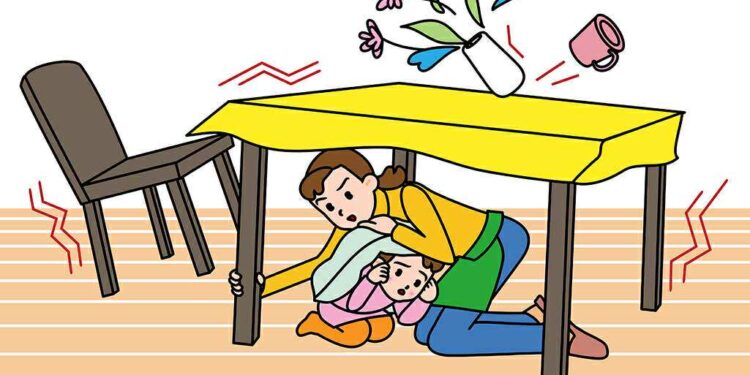 Газар хөдлөлтын үед хэрэгжүүлэх сэрэмжлүүлэг