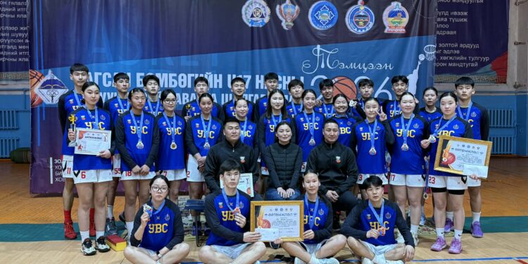 Сагсанбөмбөгийн шигшээ баг Баруун бүсийн АШТ-ээс хос медаль хүртлээ